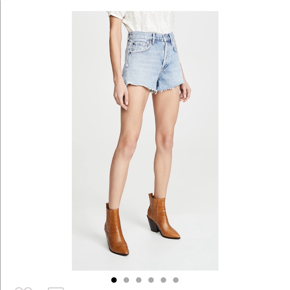 Agolde Parker vintage cutoff shorts